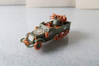 环球 Matchbox 火柴盒 PK78 美军 M16 半履带 高射炮