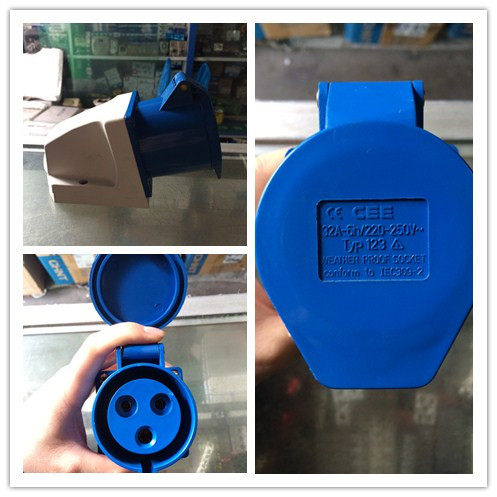 上丰电气 工业插头插座连接器220V 3芯32A TYP SF-023/123/223