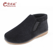 Long Ruixiang old Beijing cloth shoes men's high casual shoes shoes anti-skid shoes in winter father shoes new