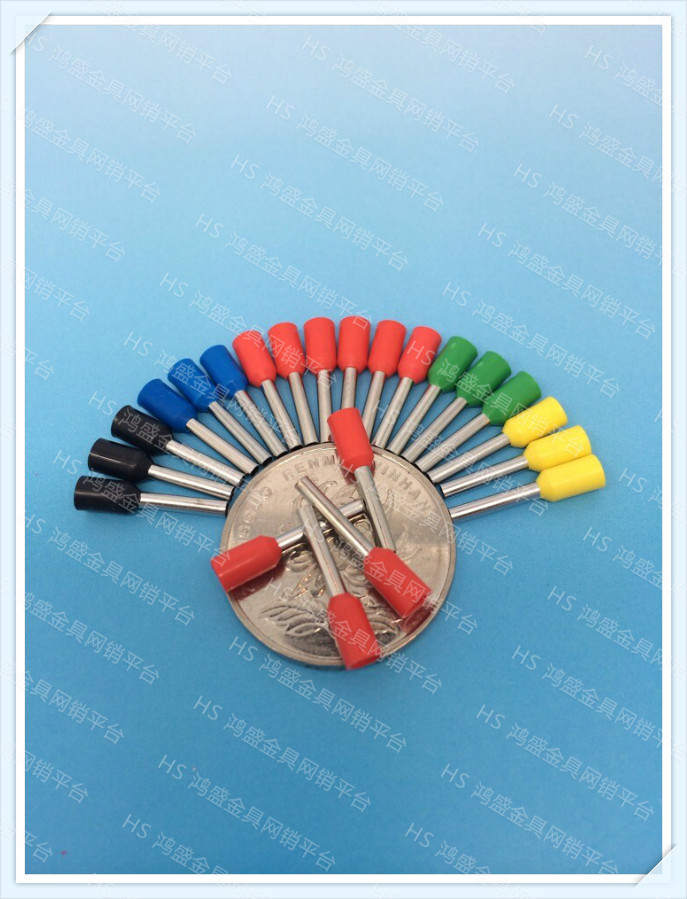 HS包邮VE1010针型E1010管型预绝缘端子护套端子紫铜1000只