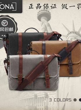 ONA The Brixton纯手工复古单反数码照相机背包 摄影单肩斜跨背包