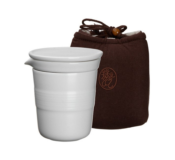 台湾宜龙 茶具正品 品茶趣独享组旅行布包茶组快客杯促销包邮