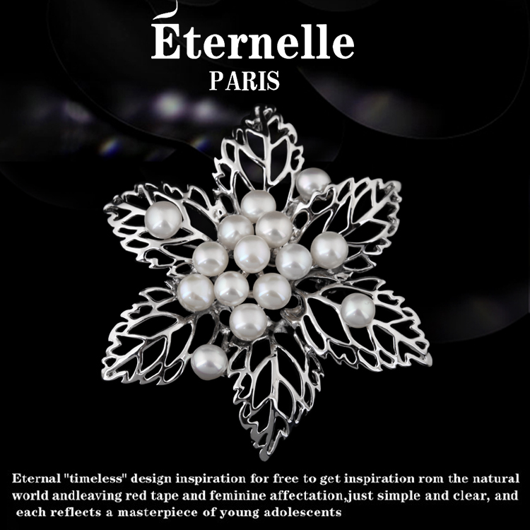 Broche femme ETERNELLE en cristal autrichien - Ref 1176461 Image 2