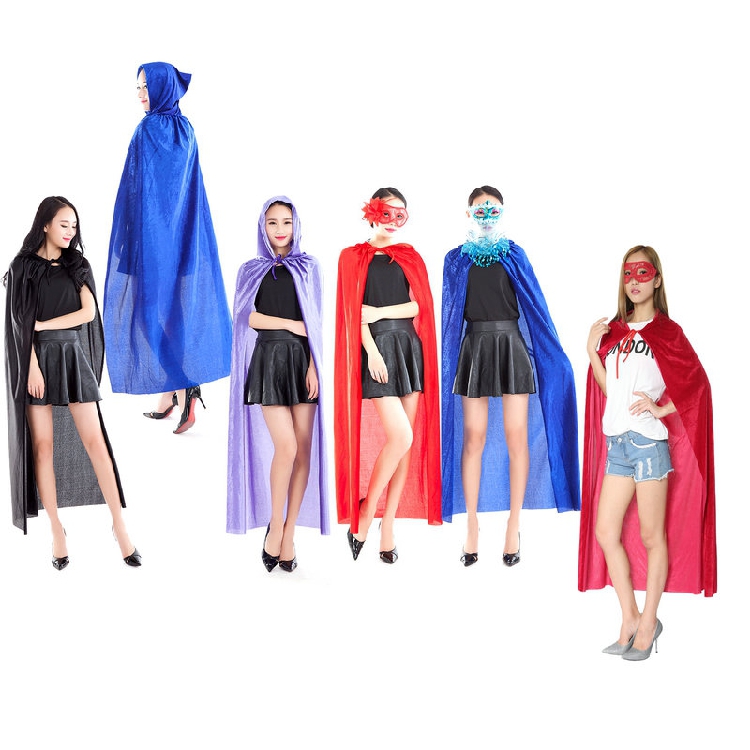 圣诞节披风万圣节公主女王斗篷披风舞台演出cos巫师披风彩色斗篷