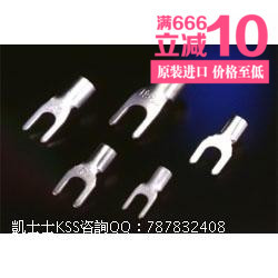 正品台湾KSS Y型端子Y22-8 冷压接线端子 进口 原装正宗100pcs