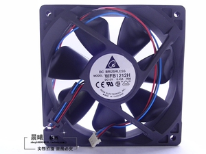 台达 12025 12V 0.45A WFB1212H 12cm/厘米 机箱散热设备风扇