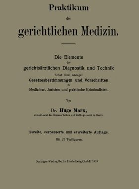 【预订】Praktikum Der Gerichtlichen Medizin:...