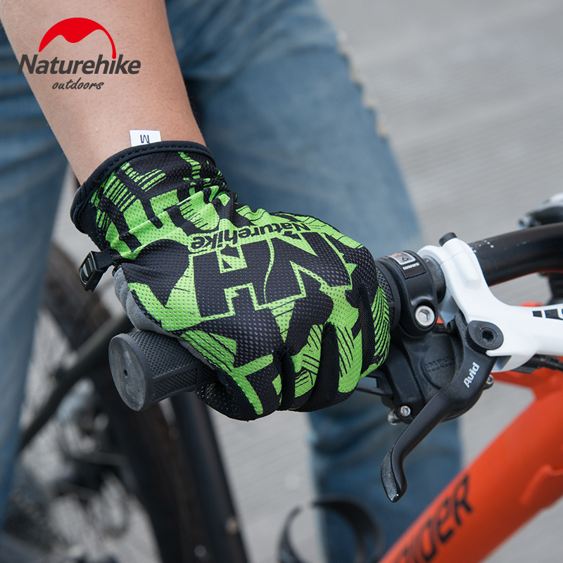 Gants pour vélo mixte NATUREHIKE - Ref 2255398 Image 3