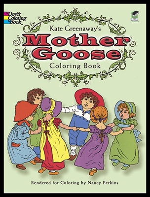 【预售】Kate Greenaway's Mother Goose Coloring Book