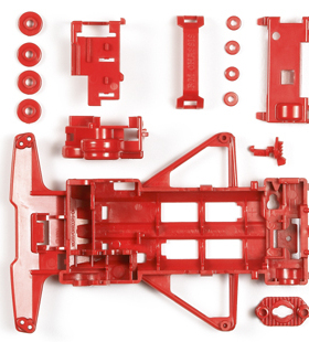 田宫 94840 四驱车配件 FM 轻量强化前置马达底盘
