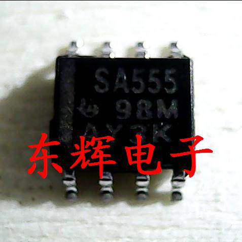 贴片IC SA555 现货正品【可直拍】精密定时器芯片 SOP-8