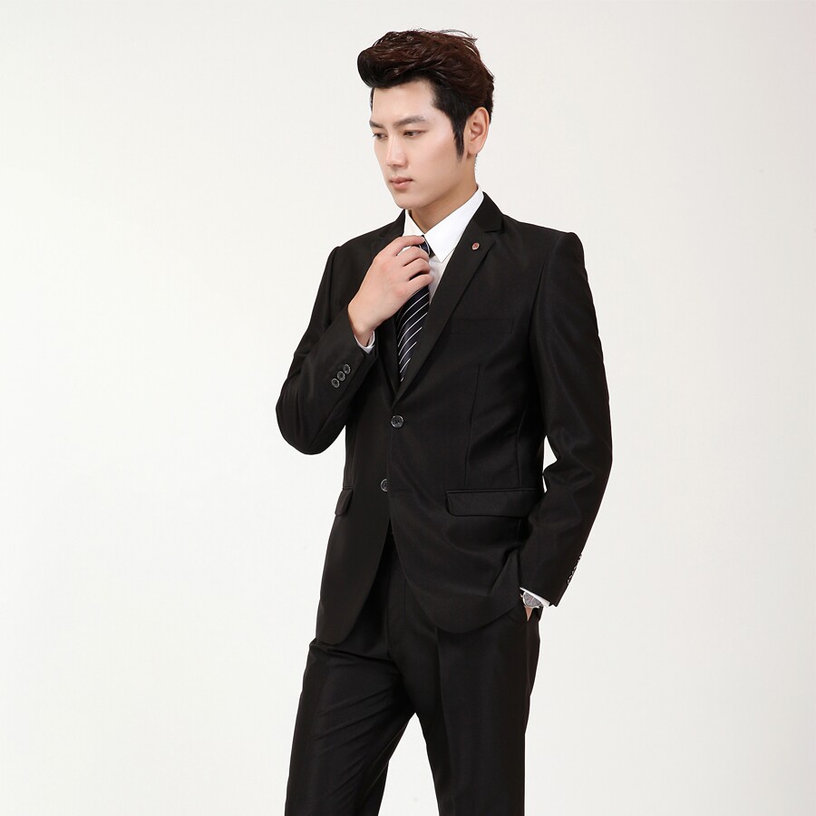 Costume homme en lainage pour automne - Ref 1579028 Image 1