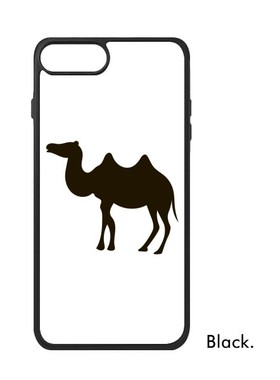 适用于iPhone黑色骆驼动物剪影Xr手机壳max保护套678plus硅胶11