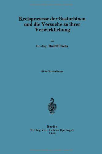 【预订】Kreisprozesse Der Gasturbinen Und Di...