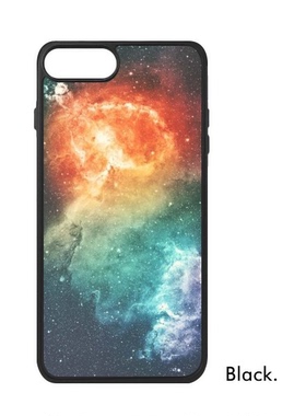 适用于iPhone星云与蓝色星云相邻Xr手机壳max保护套678plus硅胶11