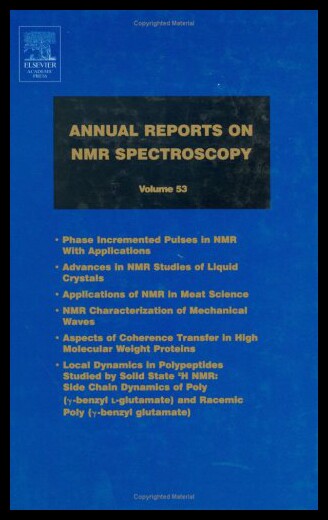 【预售】Annual Reports on NMR Spectroscopy