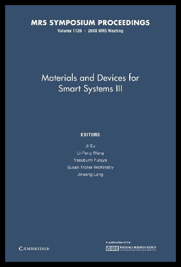 【预售】Materials and Devices for Smart Systems III: Volu