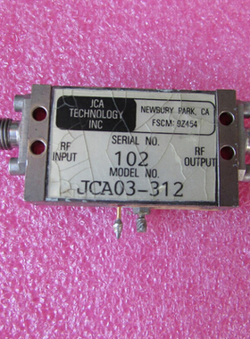 JCA进口 0.2-3GHz 30dB SMA 低噪声射频微波功率放大器