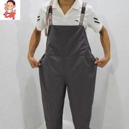 背带防水裤水产冷冻厂男户外雨裤