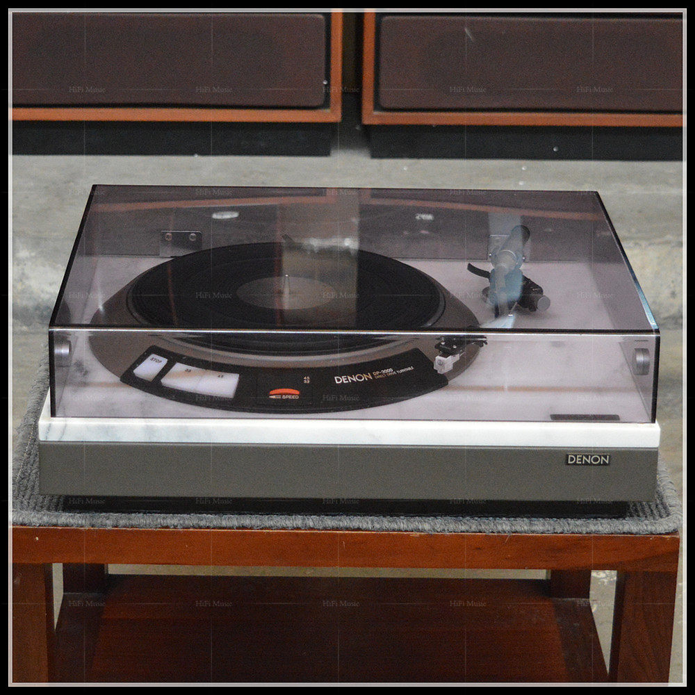 二手原装日本进口DENON/天龙 DP-3000 经典LP黑胶唱机  天然云石