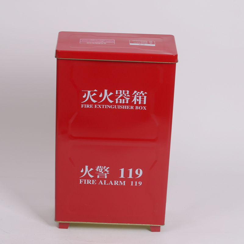 做工精细，可以装2只2KG\3KG\4KG干粉灭火器，优质铁皮制作，另有生产不锈钢材质灭火器箱，灭火器箱体积大，快递运送过程难免会有小的磕碰，但都不会影响使用的，谢谢