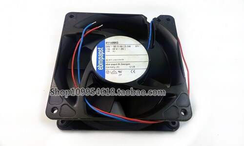 全新ebmpapst 变频器风扇4114NH3 24V 发射机专用轴流风扇