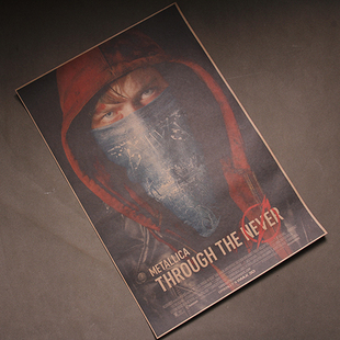 金属乐队海报METALLICA欧美摇滚乐队演唱会酒吧宿舍艺术馆装饰画