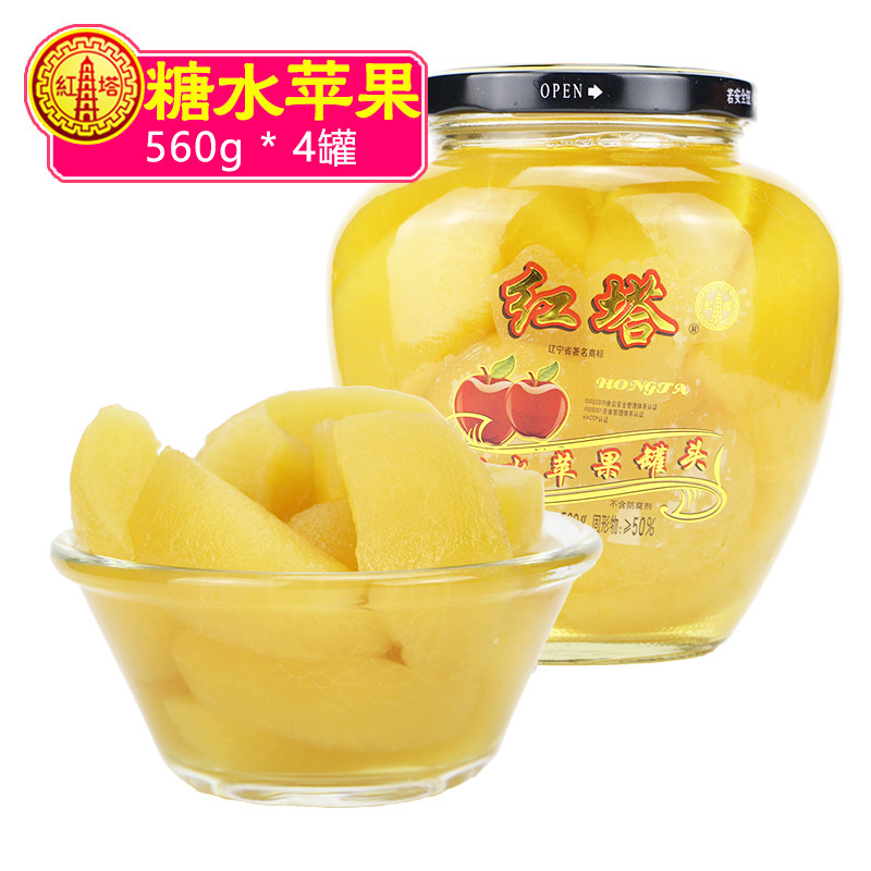 苹果罐头即食开胃零食水果罐头玻璃瓶水果蛋糕烘焙旅行食品速食在类目 水产肉类/新鲜蔬果/熟食, 水果制品, 水果罐头中 - 来自Buy2taobao.com提供专业的淘宝代购服务