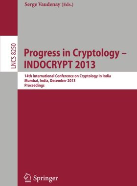 【预订】Progress in Cryptology - INDOCRYPT 2013