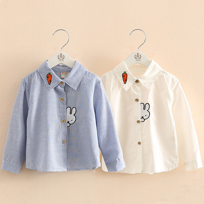 Chemise fille à manche longue - Ref 2088512 Image 1