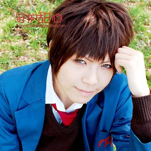 包邮紫苑朱雀/羽鸟芳雪/李小狼/阿虚/藤堂平助/山崎烝cosplay假发