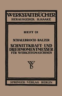 Drehmomentmesser Und Schnittkraft Fu... 预订