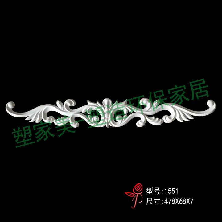 Đồ nội thất châu Âu nhựa phụ kiện nội thất nhựa hoa cửa trượt phụ kiện cửa trượt góc hoa nhựa, khắc cửa trượt đồ trang trí treo tường