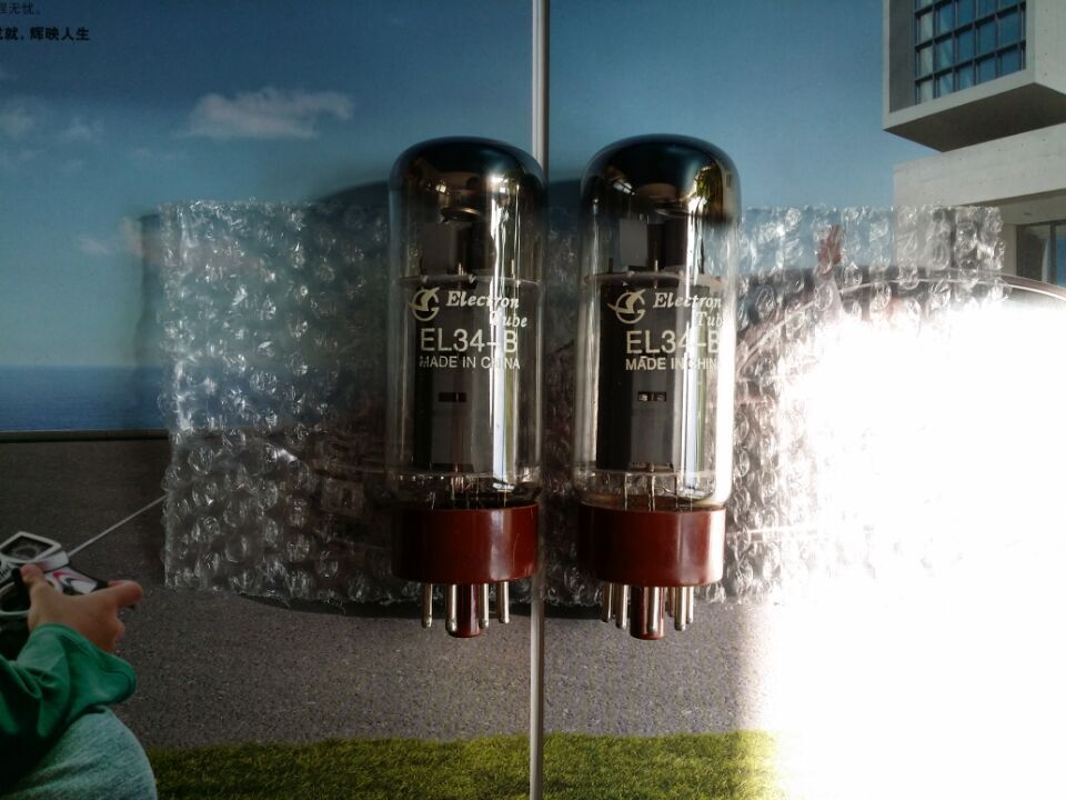 全新曙光EL34B电子管 免费配对升级6P3P 6L6GC EL34