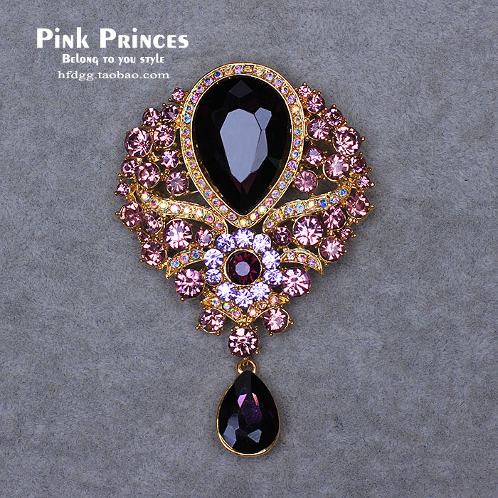 Broche femme en Zircon diamant - Ref 1170701 Image 1