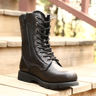 Bottes militaires pour homme - chaud - Ref 1402550 Image 14