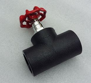 20-63mmPE25截止阀 PE管截止阀 PE63截止阀PE管件接头 PE水管配件