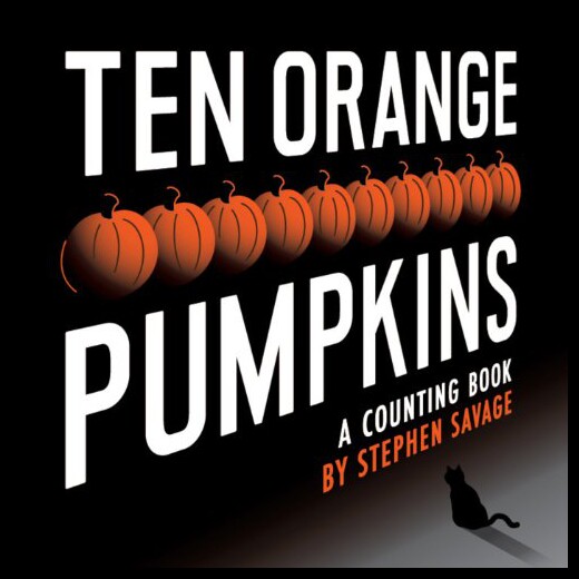 【预售】Ten Orange Pumpkins: A Counting Book