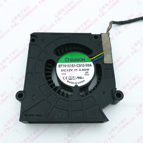 原装SUNON EF70151S1-C010-S9A 12V 4.8W 笔记本电脑CPU散热风扇