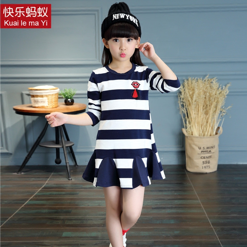 Robes pour fille en coton - Ref 2048078 Image 3