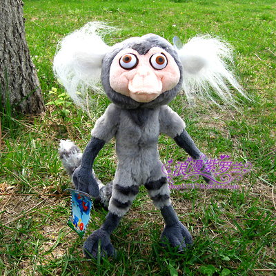 （现货+包邮）zoo coffee仿真普通狨marmoset毛绒玩具公仔