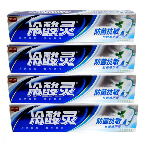 ÕýÆ·ÀäËáÁ鿹Ãô¸ÐÑÀ¸à ·À¾ú¿¹Ãô180g*4Ö» »º½âÑÀ³ÝËáÍ´