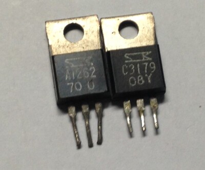 2SA1262 2SC3179   A1262  C3179配对管
