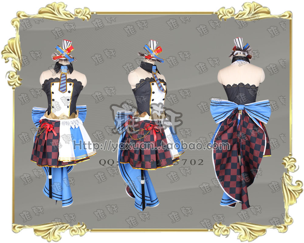 雅轩cosplay服装 LoveLive 9月SR觉醒卡 绚濑绘里 新品