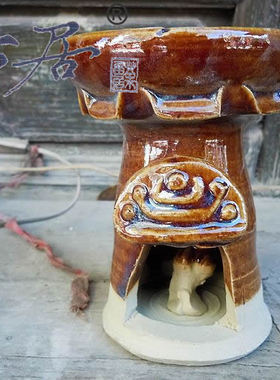 全店满百包邮很有趣土陶小摆件