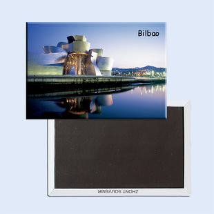 西班牙毕尔巴鄂古根海姆博物馆 旅游冰箱贴5733