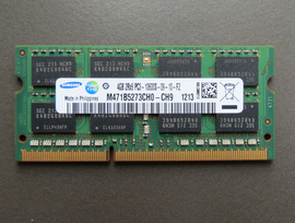 三星原厂DDR3 4G 1333笔记本内存条PC3-10600S兼容1066螺丝