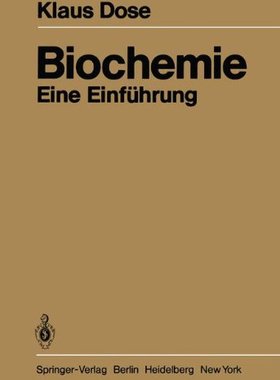 【预订】Biochemie: Eine Einfuhrung