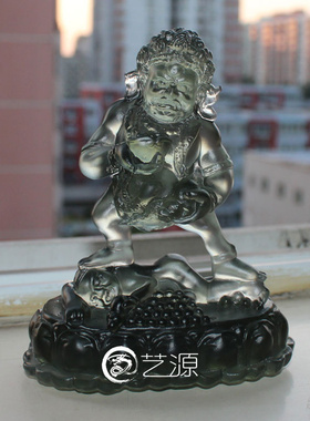 琉璃密宗财神镇宅保平安结缘佛像