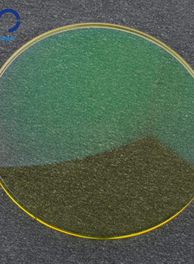 黄色防蓝光绿膜防辐射非球近视镜片染色镀膜带颜色护目镜镜片MR-8